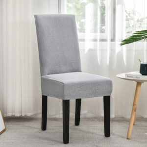 Light Gray Waterproof Cover for a dining chair