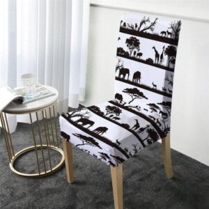 African Cover for a dining chair