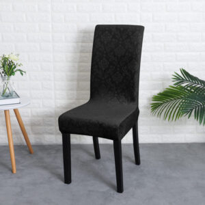 Black Velvet Cover for a dining chair