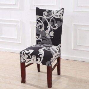 Brown Baroque Cover for a dining chair