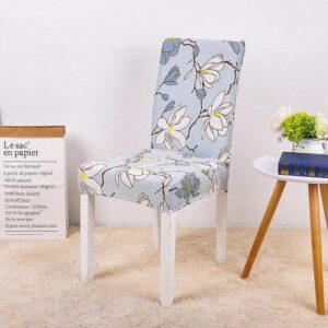 Floral Apple Tree Cover for a dining chair