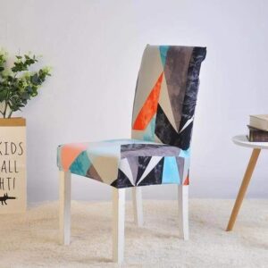 Geometric Cover for a dining chair