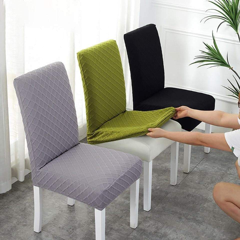 Heavyweight Thick Cover for a dining chair 1 Heavyweight Thick Cover for a dining chair