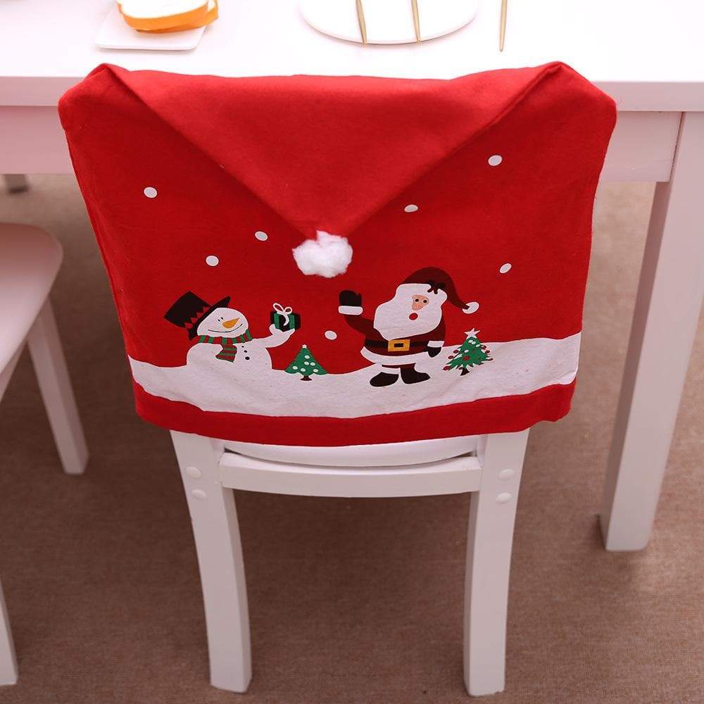 Christmas Cover for a dining chair 2 Christmas Cover for a dining chair - Image 2