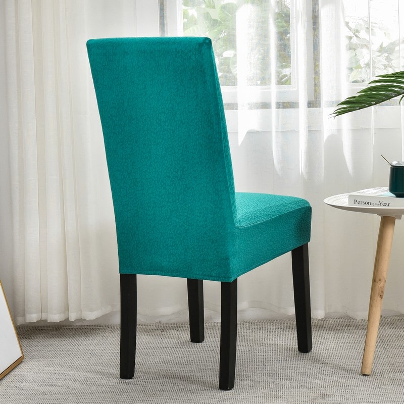 Teal Waterproof Cover for a dining chair 3 Teal Waterproof Cover for a dining chair - Image 3