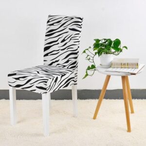Zebra Cover for a dining chair