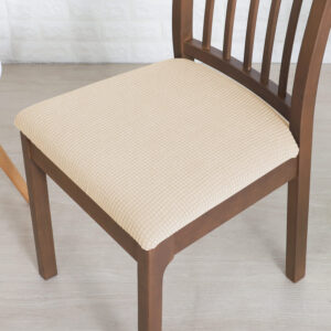 Waterproof Beige Cover for a dining chair